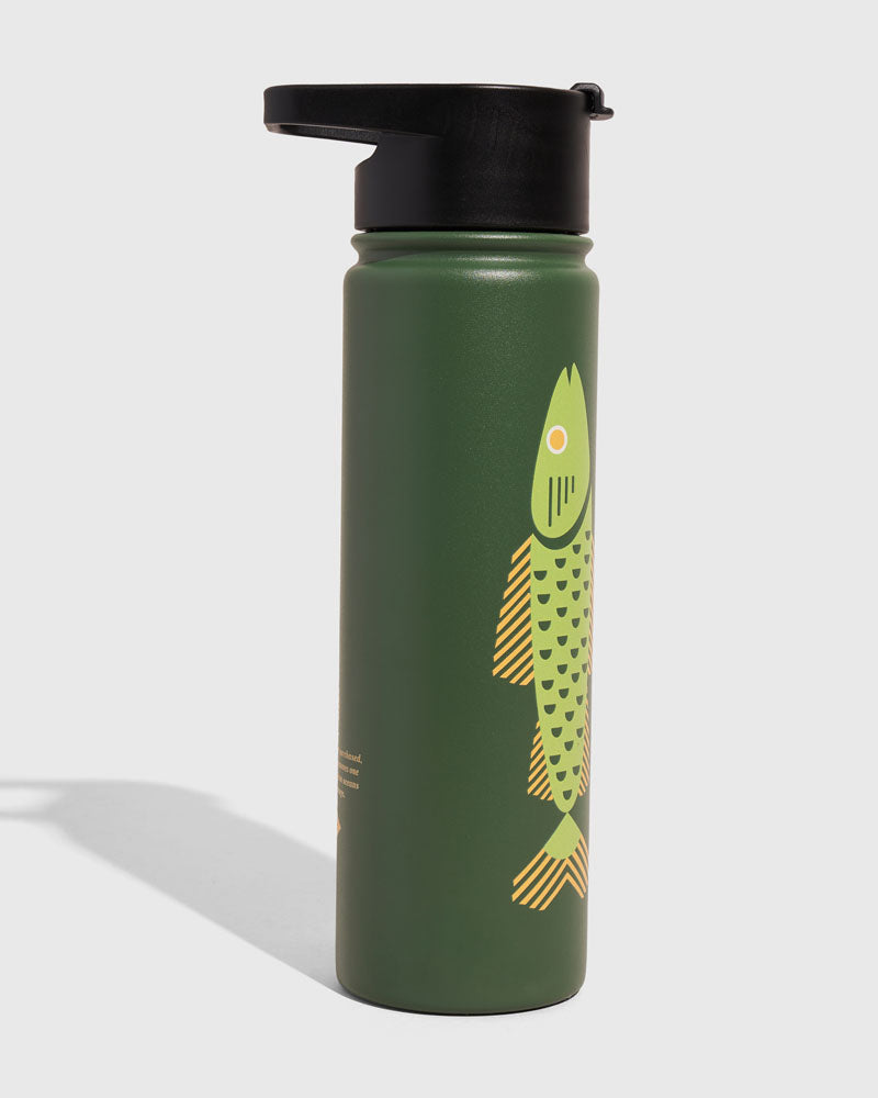 Botella de acero aislada de 22 oz.