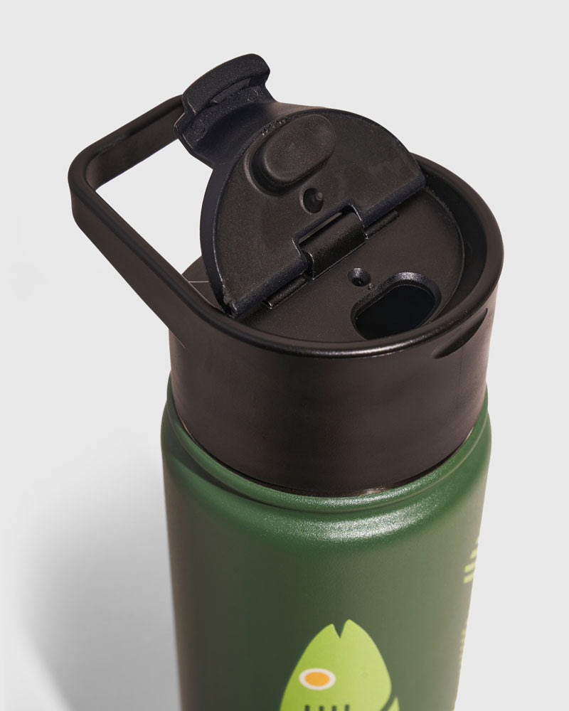 Botella de acero aislada de 22 oz.