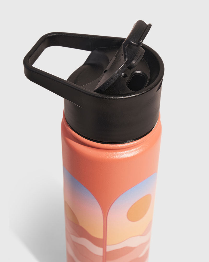 Botella de acero aislada de 22 oz.