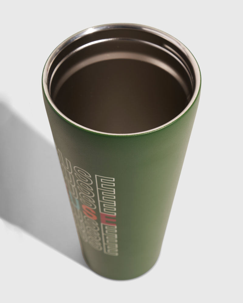 Vaso de acero con pajita y aislamiento de 24 oz