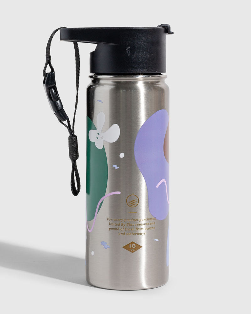 Botella de acero aislada de 32 oz.