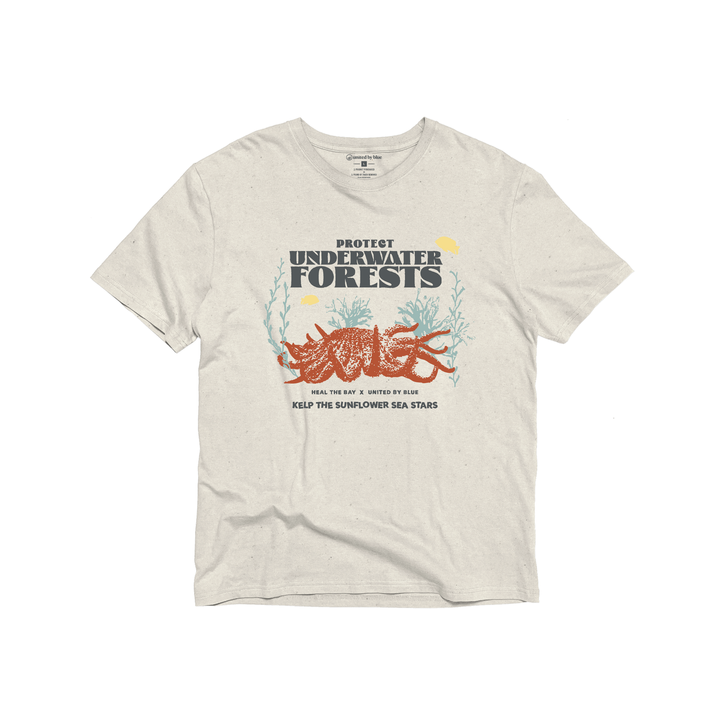 Heal the Bay x UBB Protect Our Underwater Forests - Graphic Tee - (All-gender)