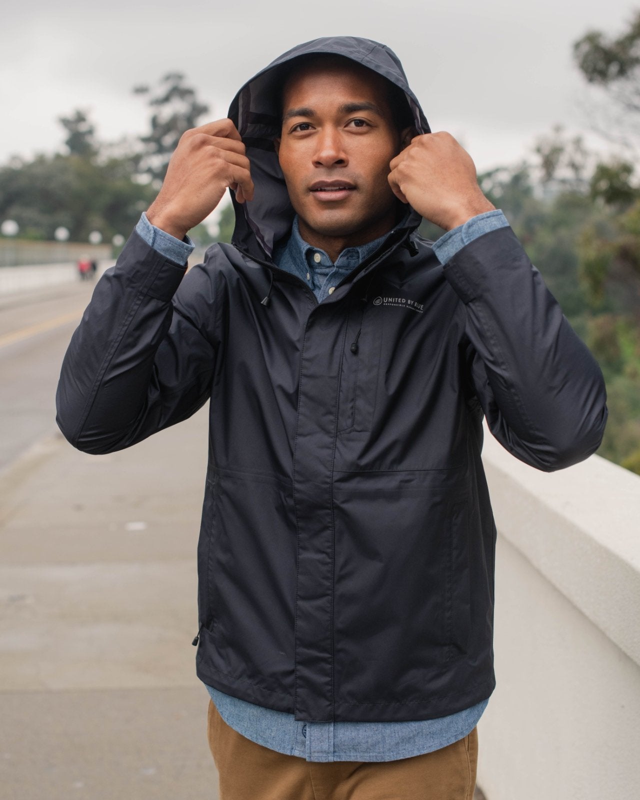 Chaqueta Hombre MOVE HOODED RAIN JACKET Helly Hansen