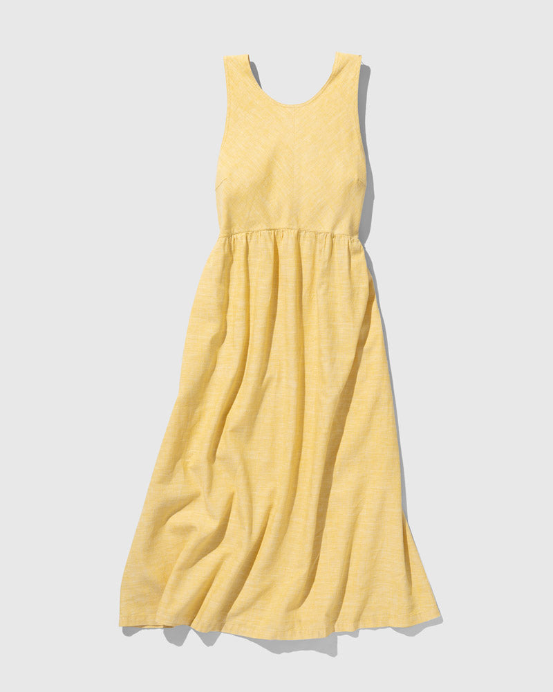 womens chambray midi dress Womens SoftHemp Chambray Midi Dress – United By Blue