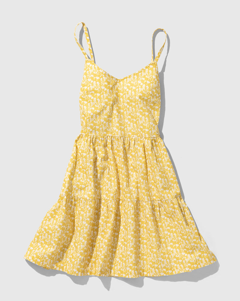 Womens Organic Tiered Sundress United By Blue Womens Organic Tiered Sundress United By Blue