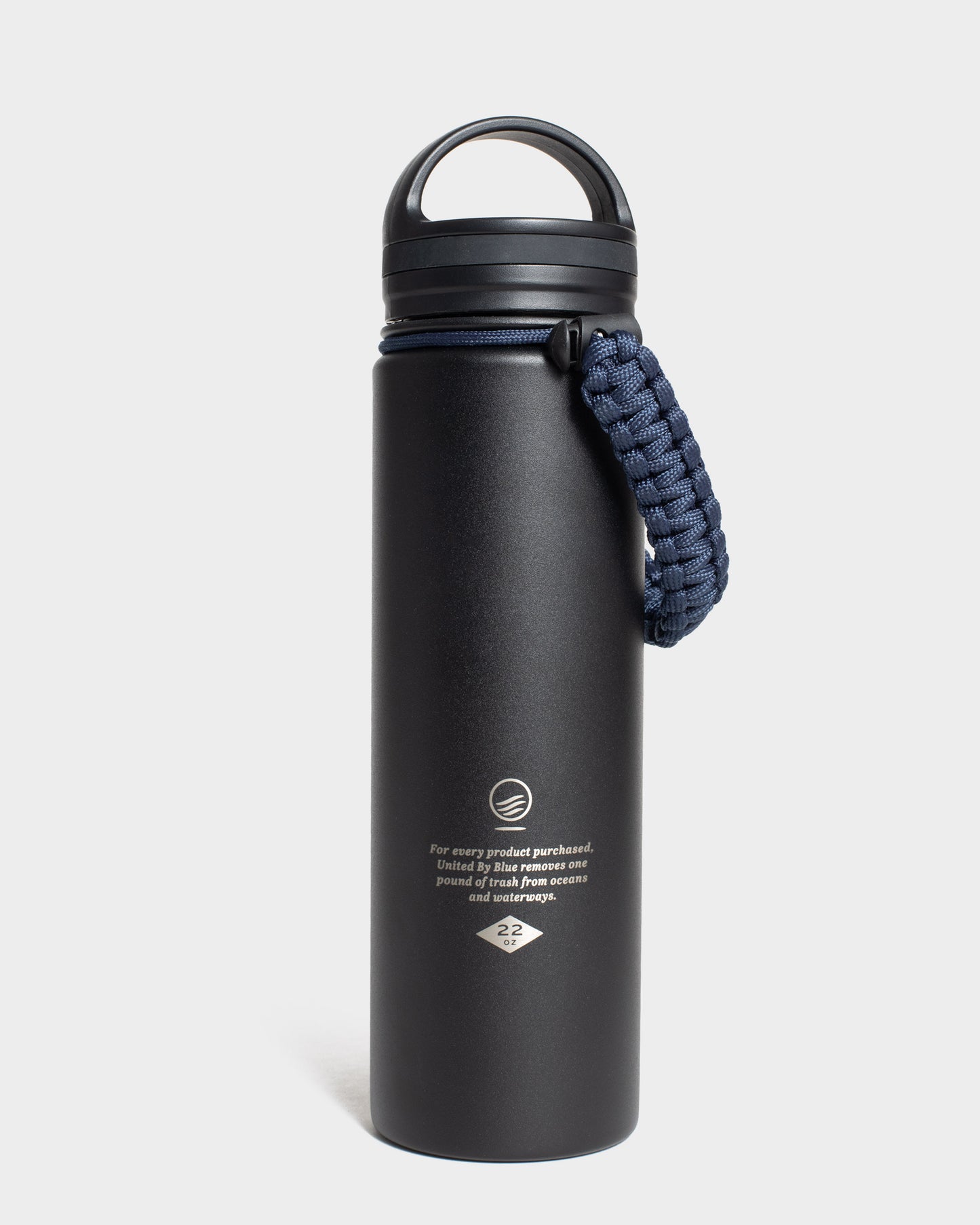 Botella de agua de acero con aislamiento Signature de 22 oz