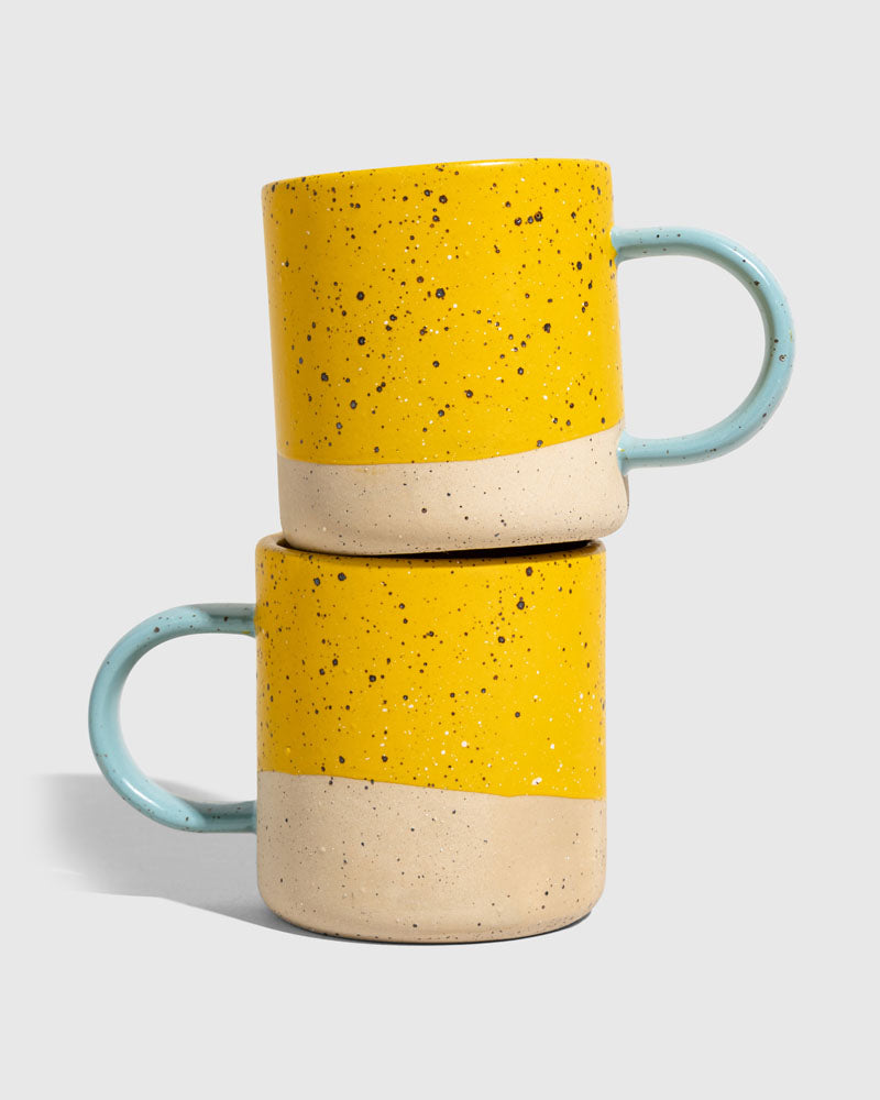 8 Oz. Stoneware Mug - 2 Pack