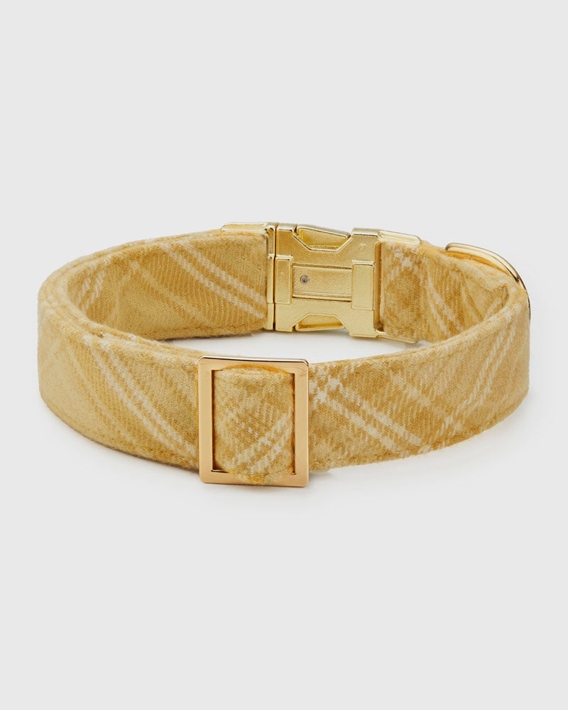 Flannel Dog Collar