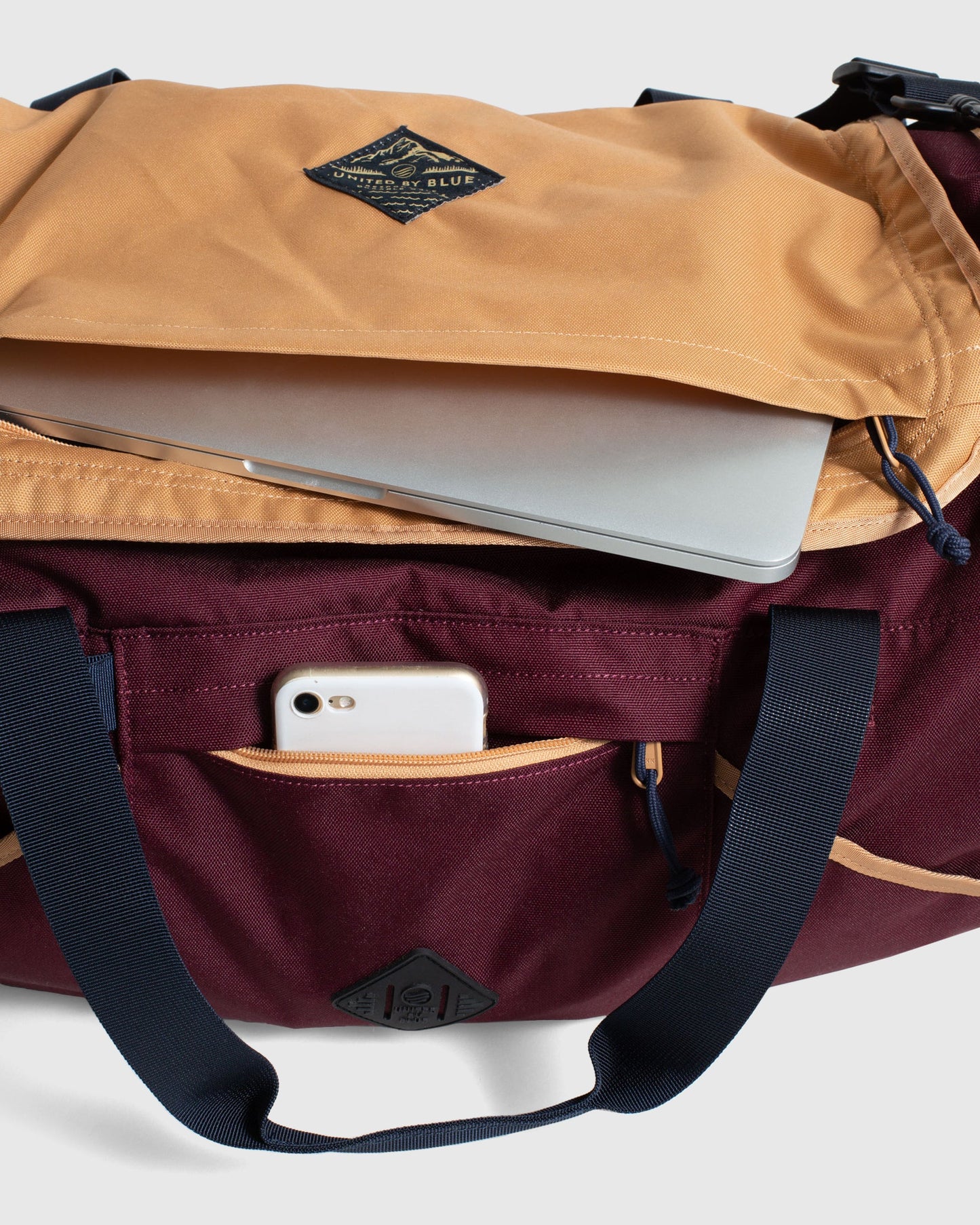 (R)evolution™ 55L Carry-On Duffle - Cocoa - Maroon