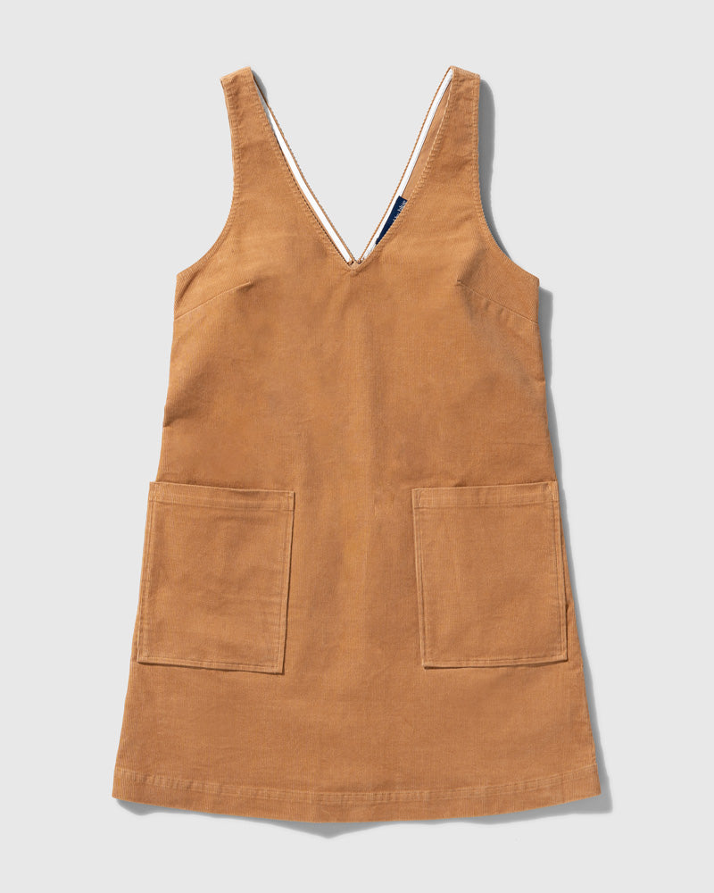 Organic Corduroy V-Neck Mini Dress United By Blue Organic Corduroy V-Neck Mini Dress United By Blue