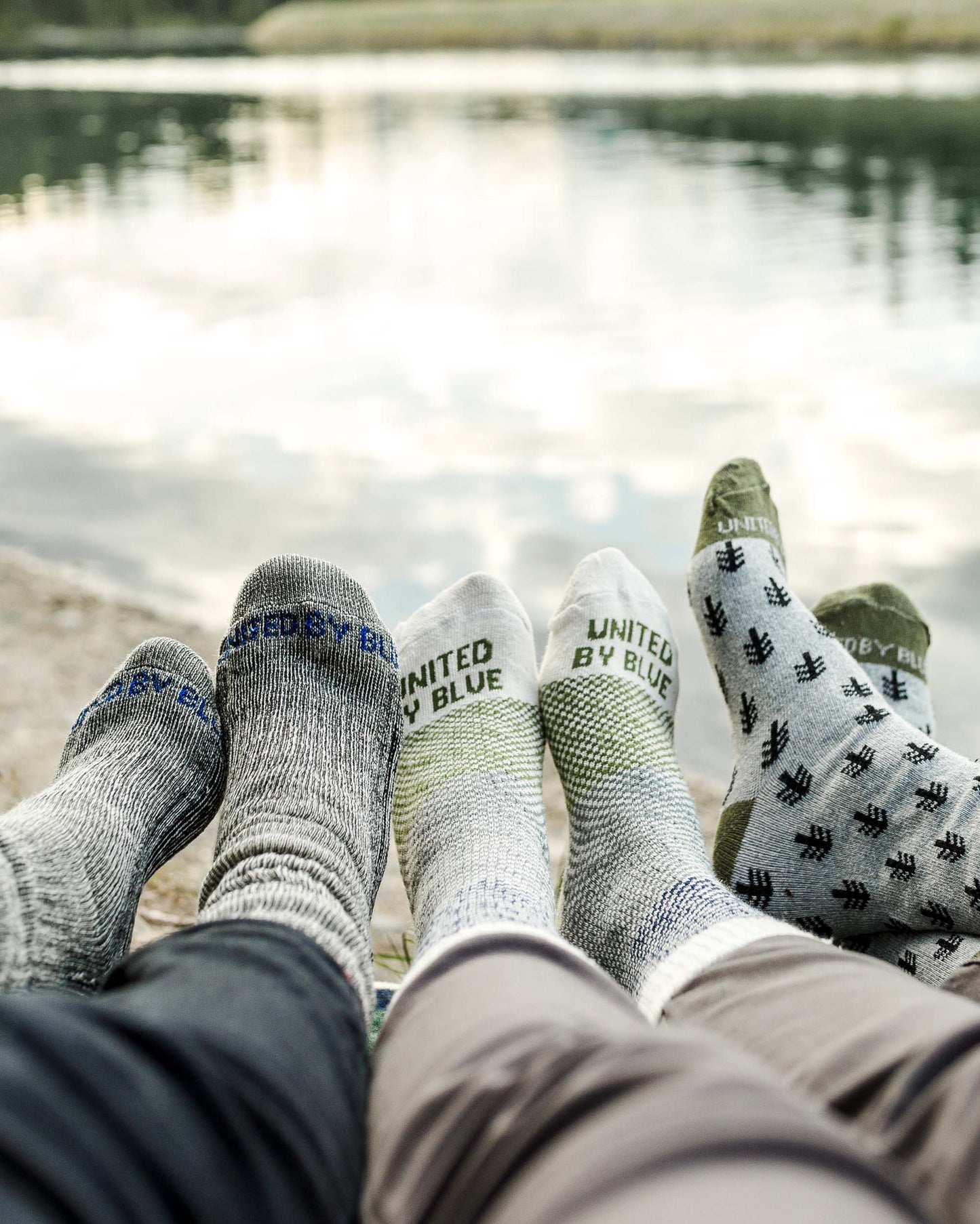 Colorblock SoftHemp™ Sock