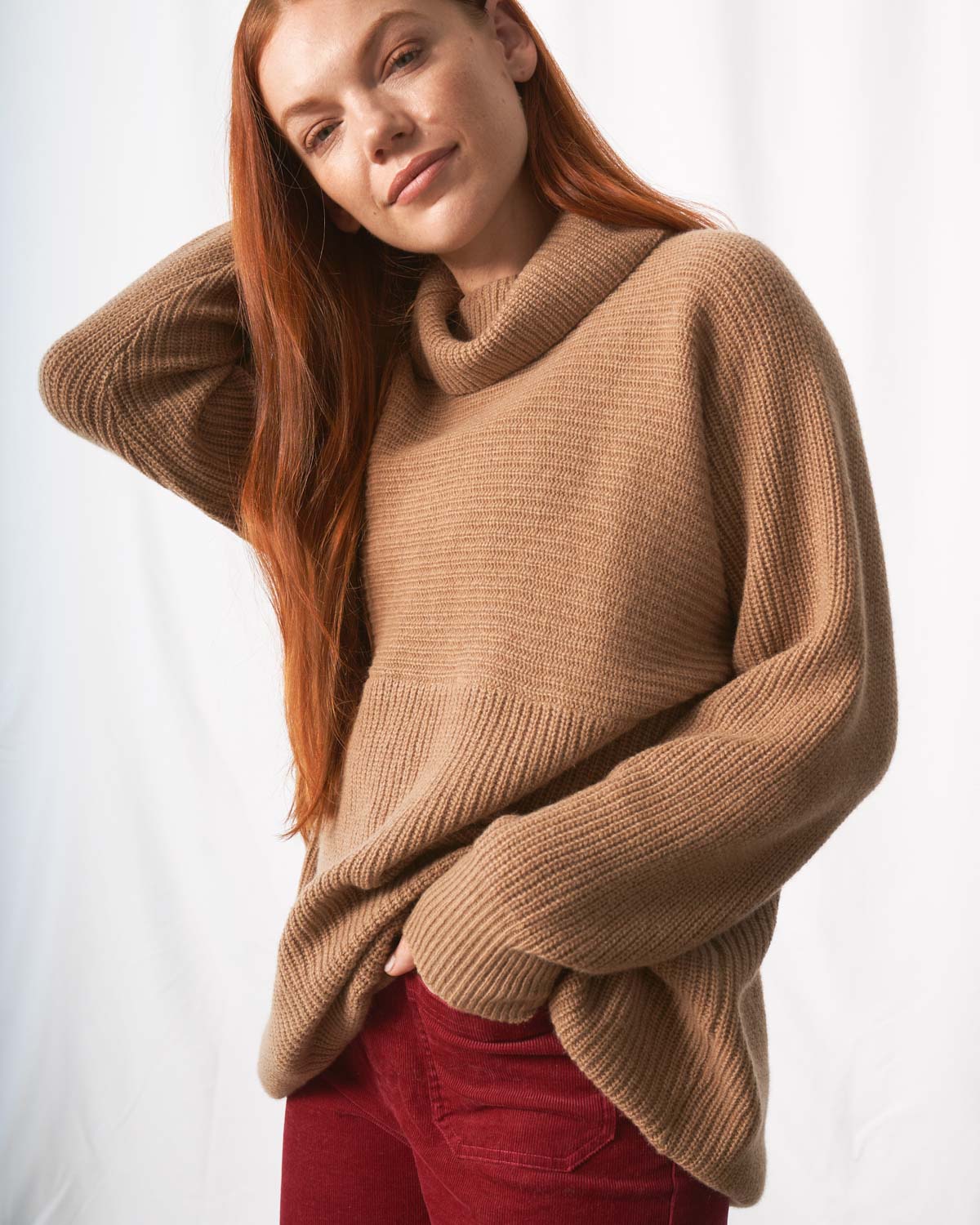 Recycled Cashmere Turtleneck - Main Image