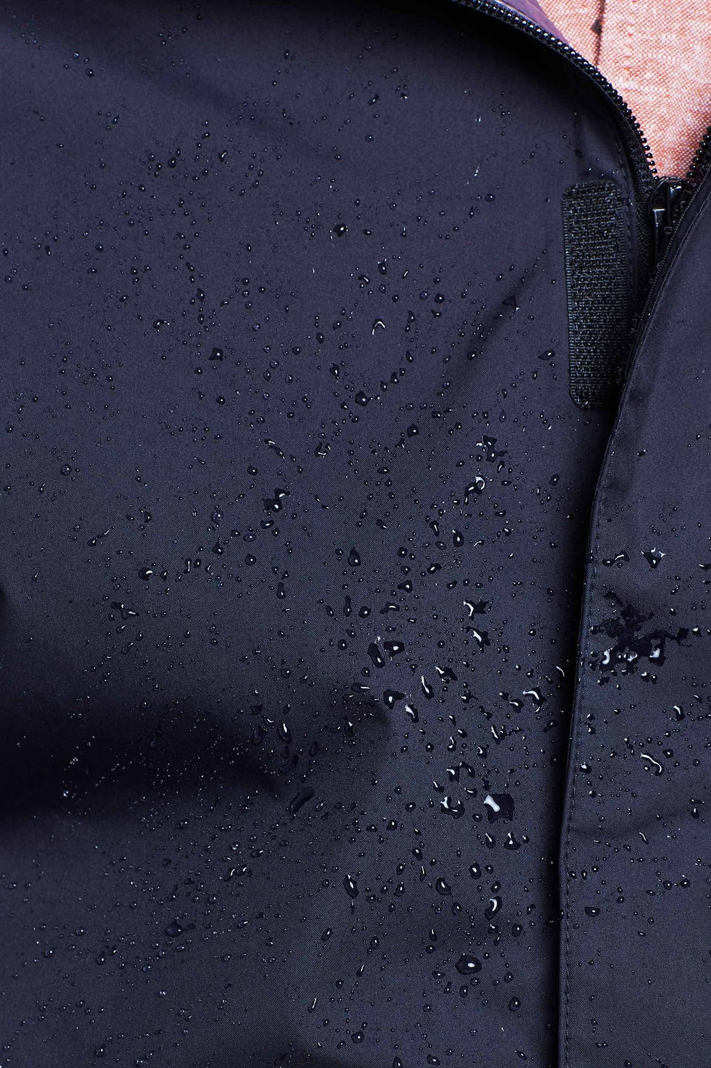Men's Recycled Rain Shell - Black