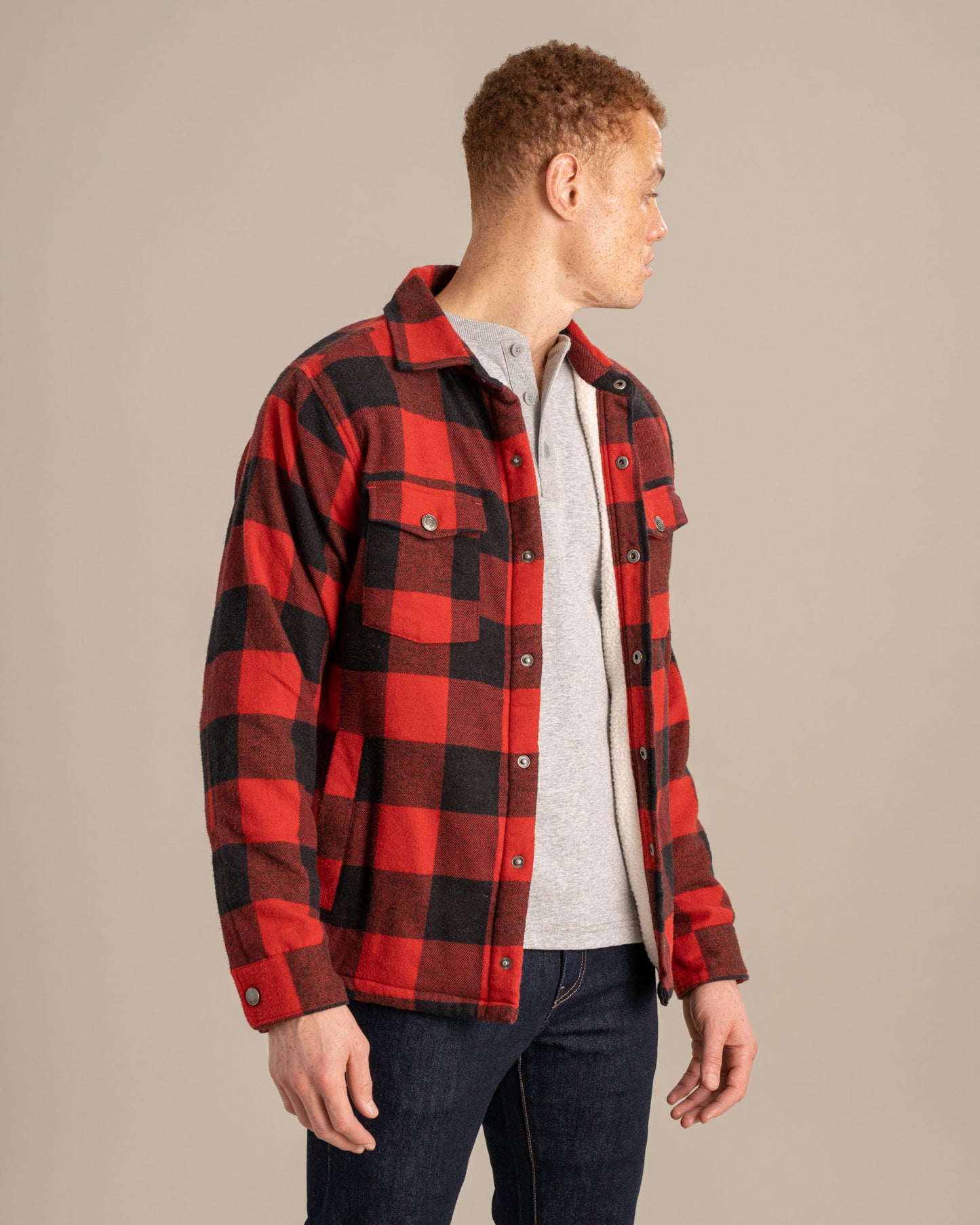 The Recycled Sherpa-Lined Responsible Flannel
