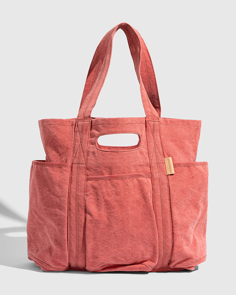 Terra Thread Dunia Tote Bag - Red