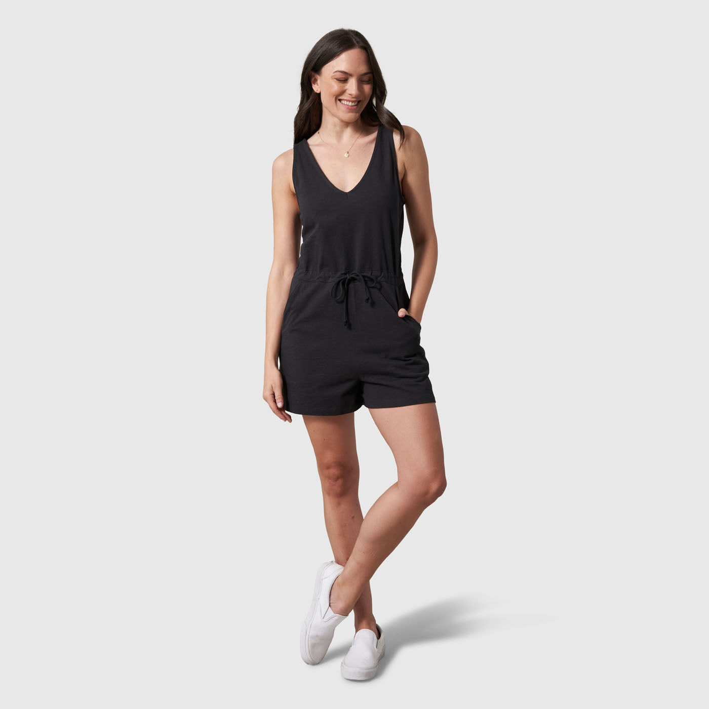 Organic V-Neck Romper – United By Blue