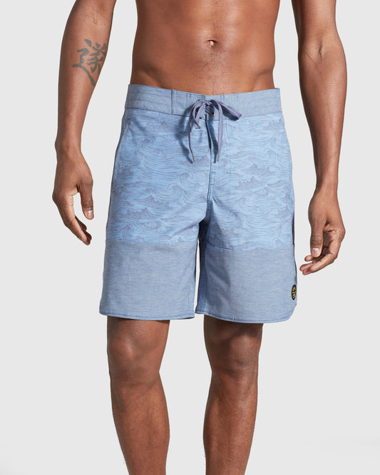 Men's Organic Scallop Board Short