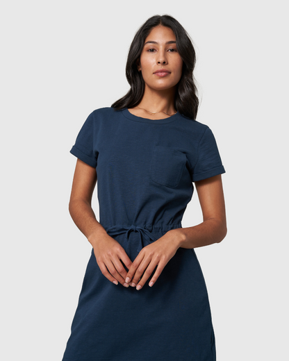 Organic Cotton Knitted Tee Shirt Dress