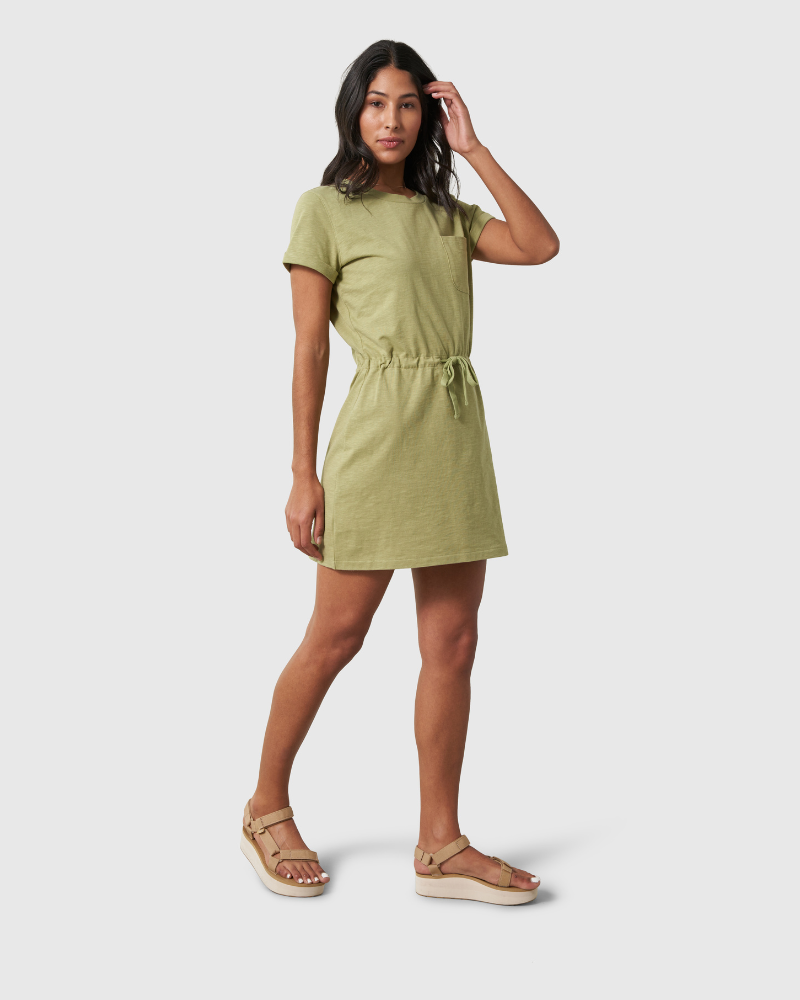 Organic Cotton Knitted Tee Shirt Dress