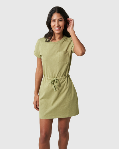 Organic Cotton Knitted Tee Shirt Dress