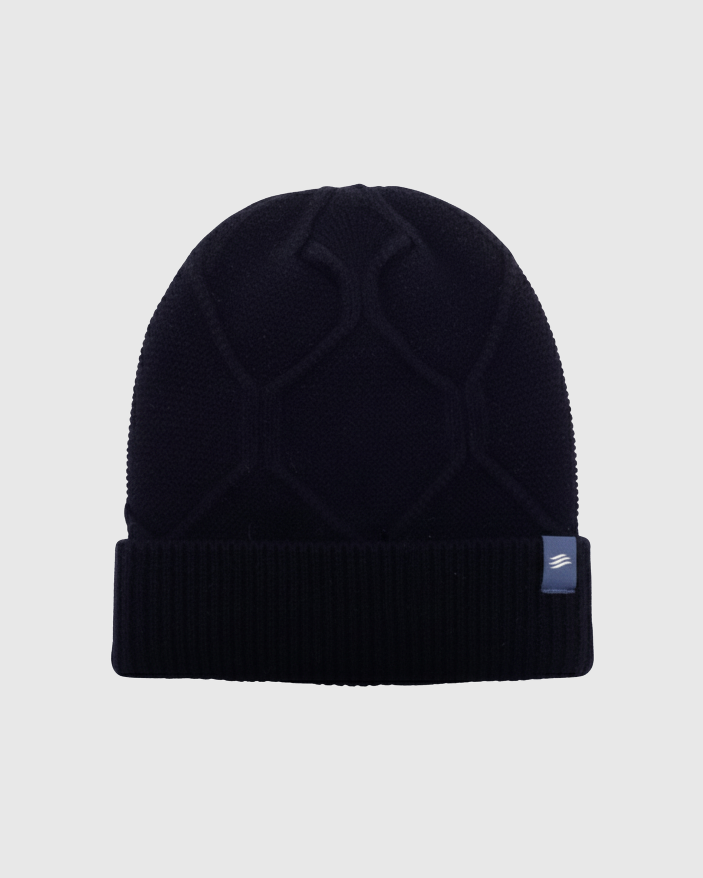 The Softest Ultra Cozy Yak Heathered Beanie with Diamond Cable Knit