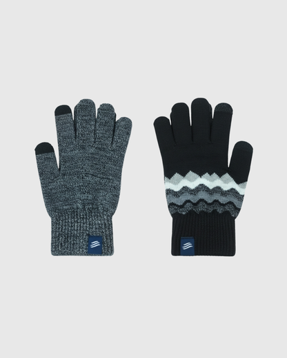 THE MERINO WOOL MOUNTAIN AND MARLED KNIT GLOVE 2 PACK