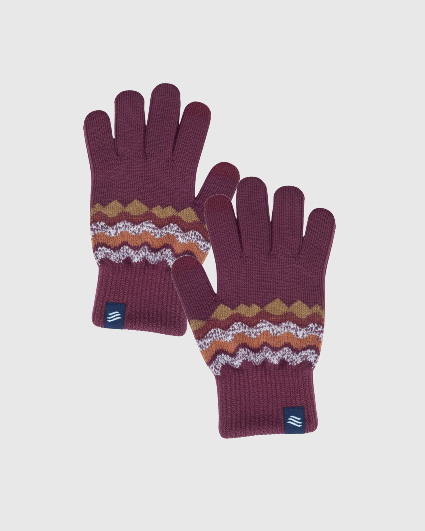 THE MERINO WOOL MOUNTAIN AND MARLED KNIT GLOVE 2 PACK