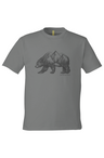 Unisex Graphic Tee in 100% Organic Cotton - Grizzly