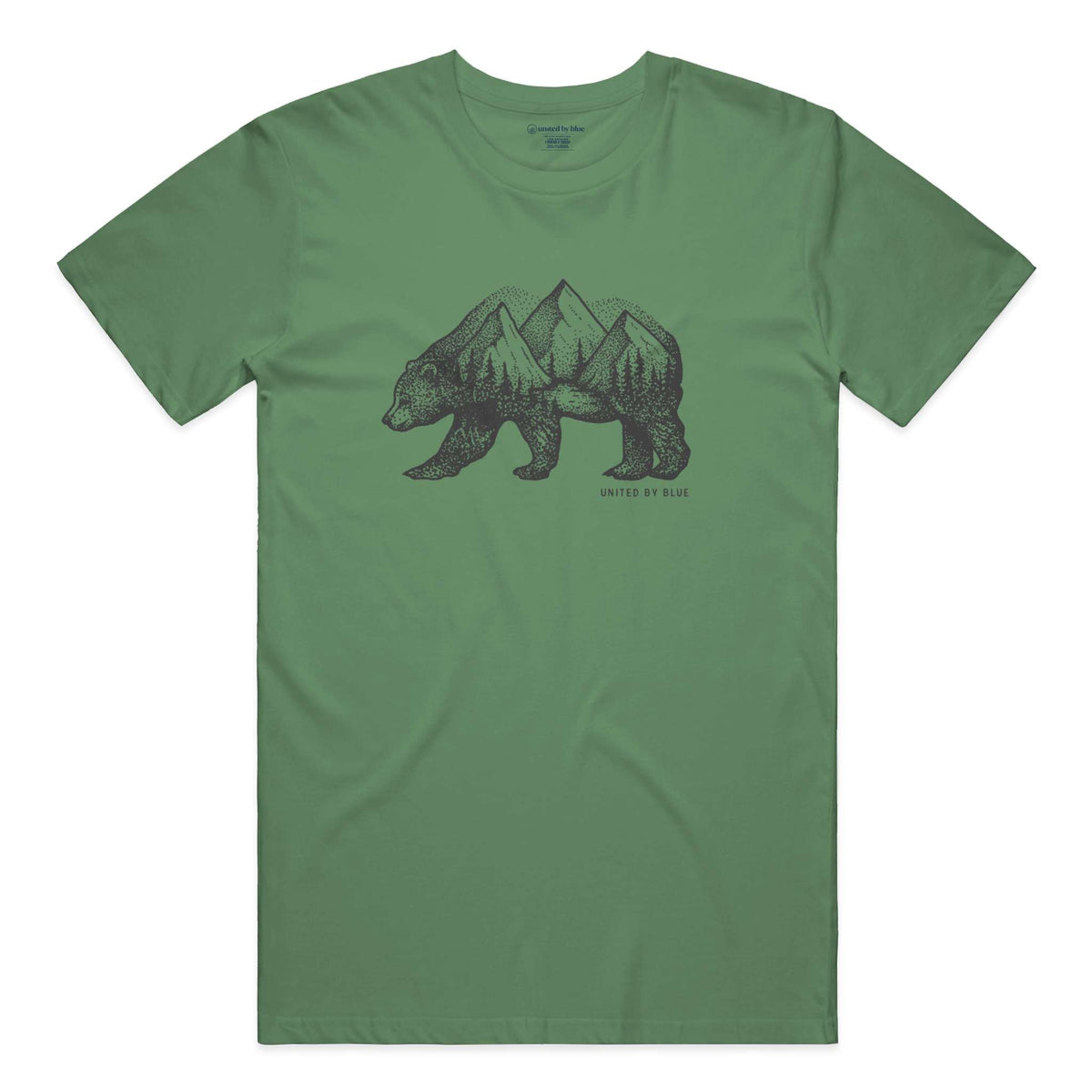 Unisex Graphic Tee in 100 Ringspun Cotton Pine Bear