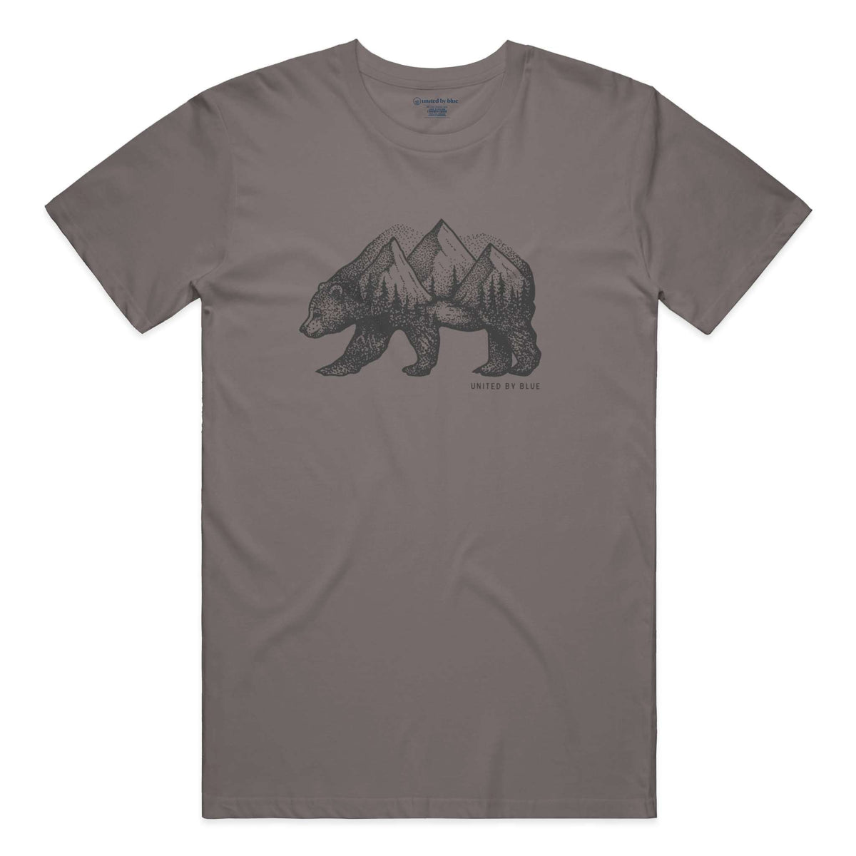 Unisex Graphic Tee in 100 Ringspun Cotton Pine Bear