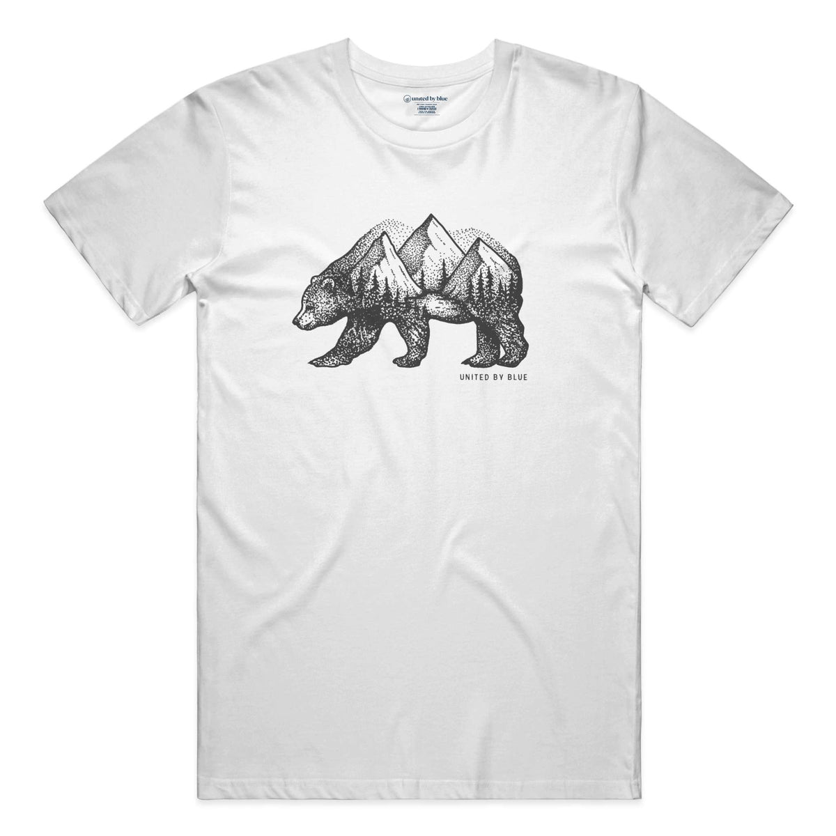 Unisex Graphic Tee in 100 Ringspun Cotton Pine Bear