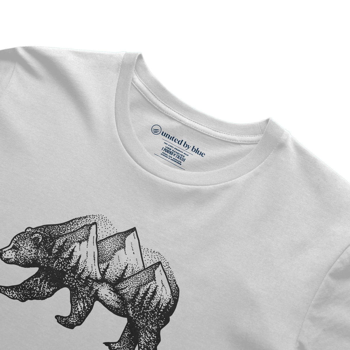 Unisex Graphic Tee in 100 Ringspun Cotton Pine Bear