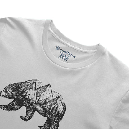 Unisex Graphic Tee in 100 Ringspun Cotton Pine Bear
