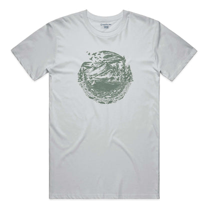 Unisex Graphic Tee in 100 Ringspun Cotton Downstream