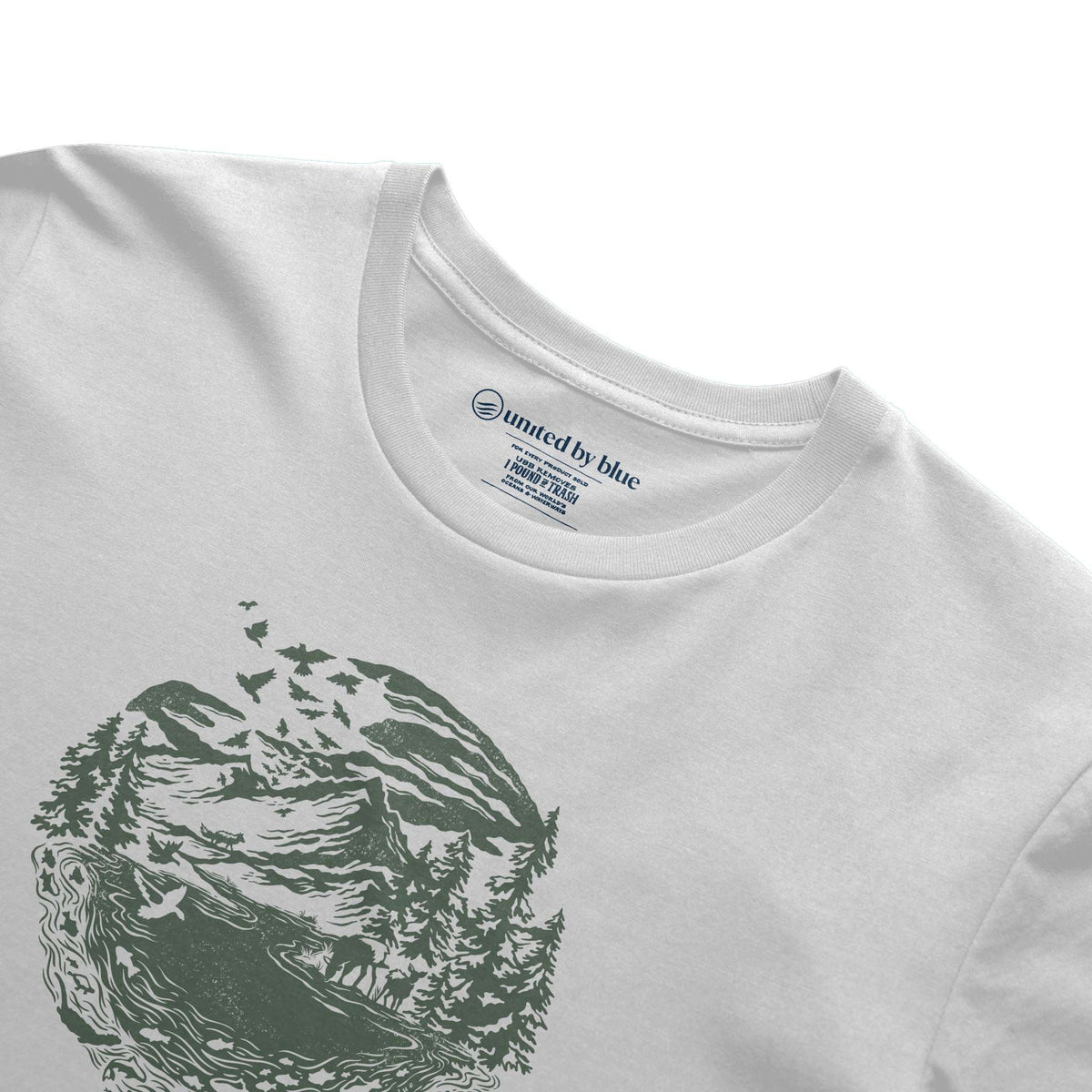 Unisex Graphic Tee in 100 Ringspun Cotton Downstream