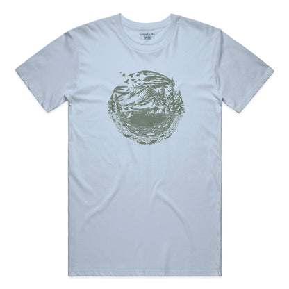 Unisex Graphic Tee in 100 Ringspun Cotton Downstream
