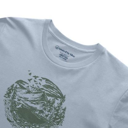 Unisex Graphic Tee in 100 Ringspun Cotton Downstream
