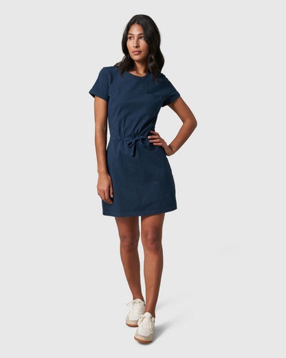 Organic Cotton Knitted Tee Shirt Dress