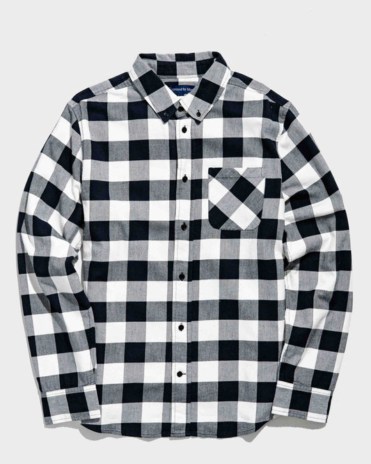 Organic Plaid Button Down