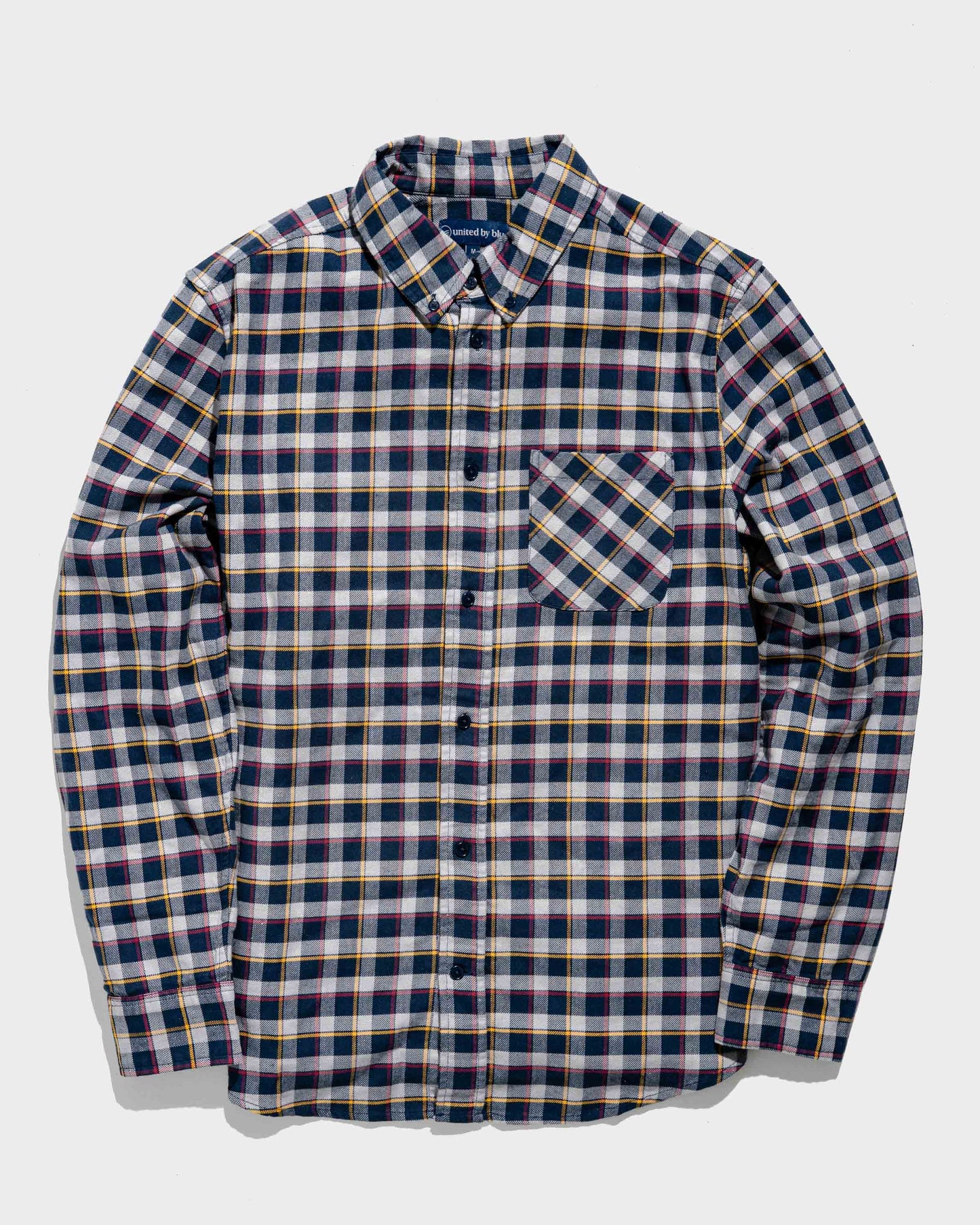 Organic Plaid Button Down