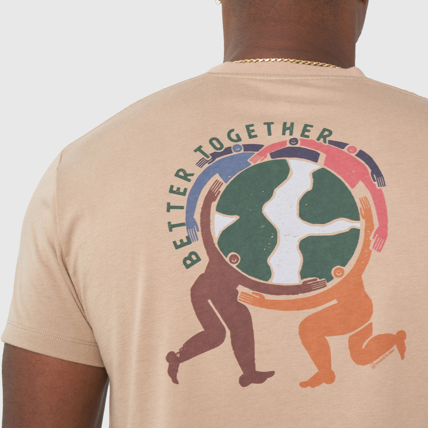 【Paragraph】25ss EARTH CIRCLE LOGO T SHIRT Men's Earth Circle Graphic Tee | United By Blue