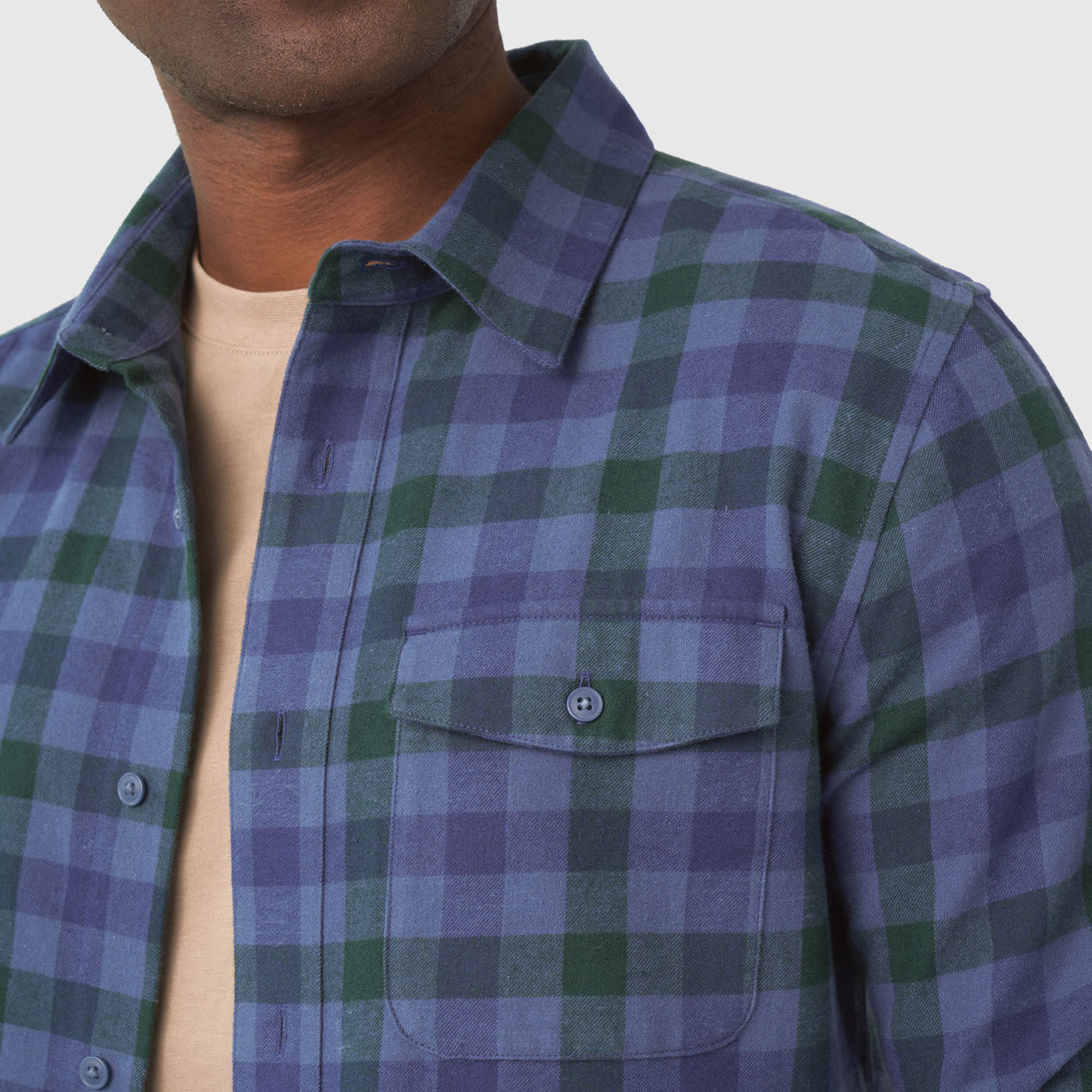 MENS ORGANIC COTTON HEMP FLANNEL