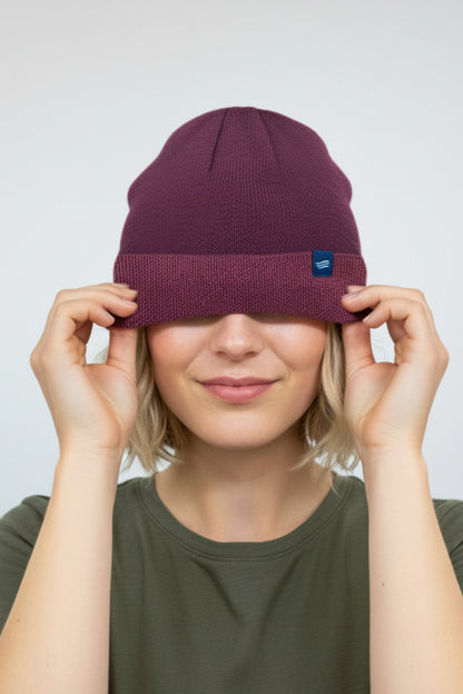 The Essential Merino Marled Beanie