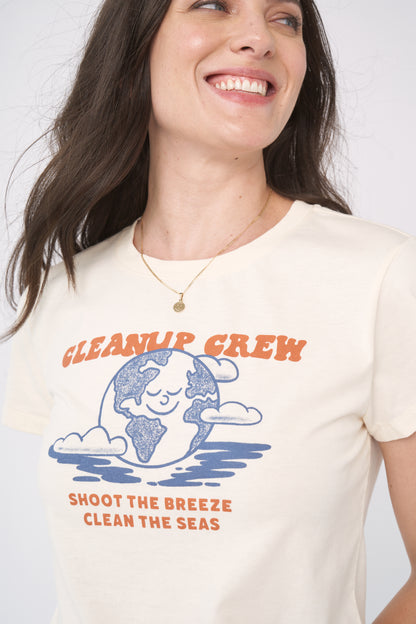 Camiseta gráfica Clean Up Crew