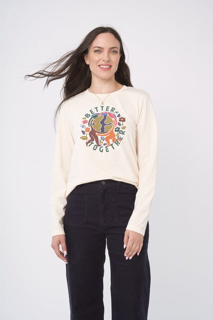 Earth Dance Long-Sleeve Graphic Tee