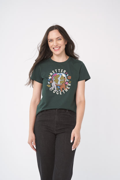 Earth Dance Short Sleeve Graphic Tee