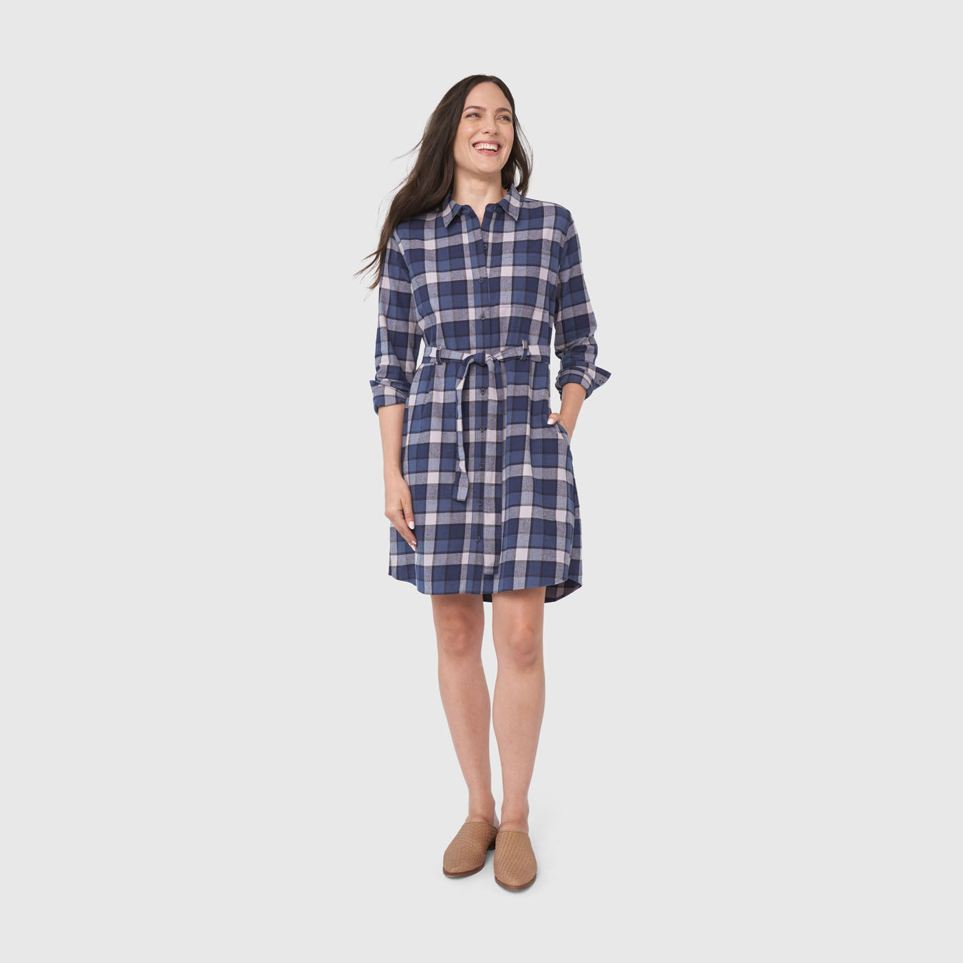 The Responsible Flannel Shirt Dress United By Blue