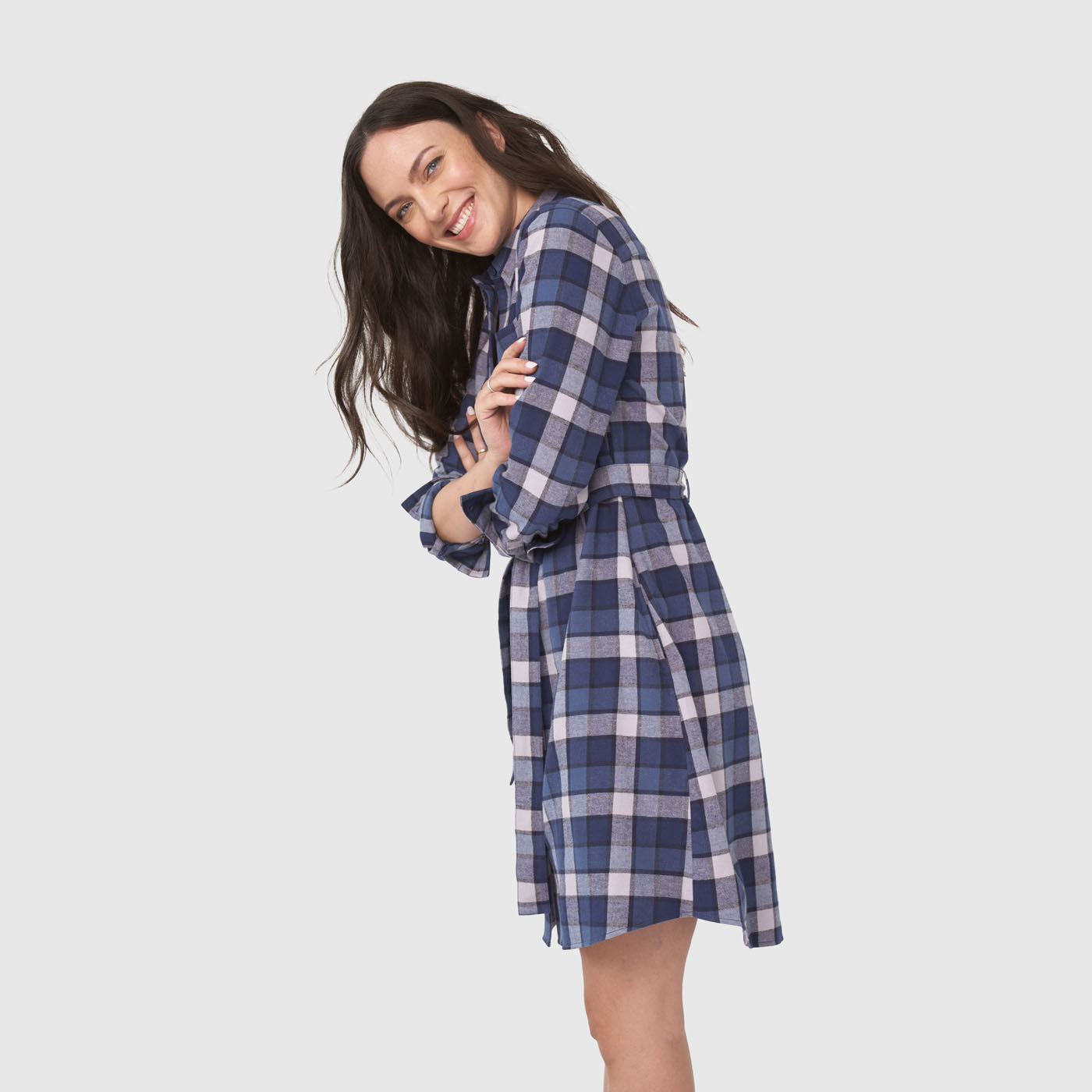 The Responsible Flannel Shirt Dress – United By Blue