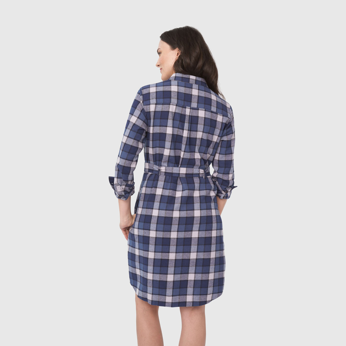 The Responsible Flannel Shirt Dress