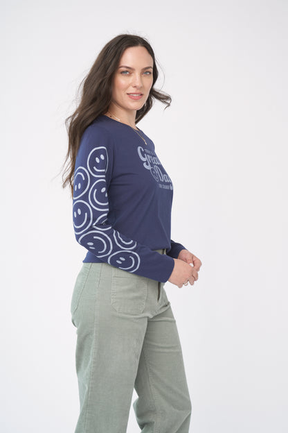 Women's Great Day Long Sleeve Graphic Tee